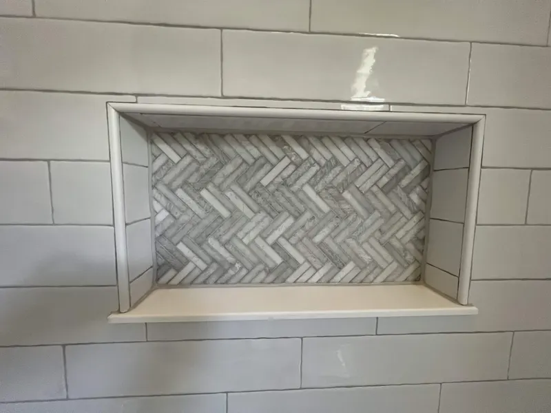 Herringbone Niche by KR Flooring