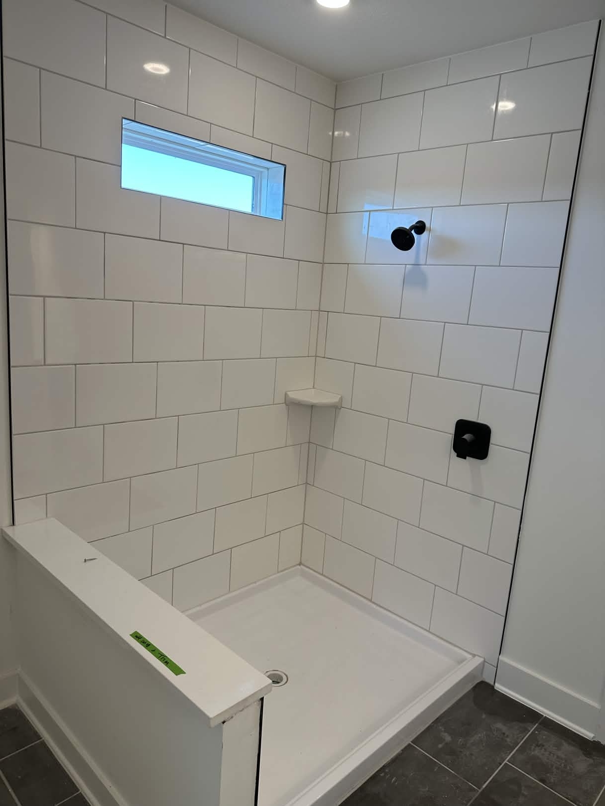 Shower tile remodel by KR Flooring